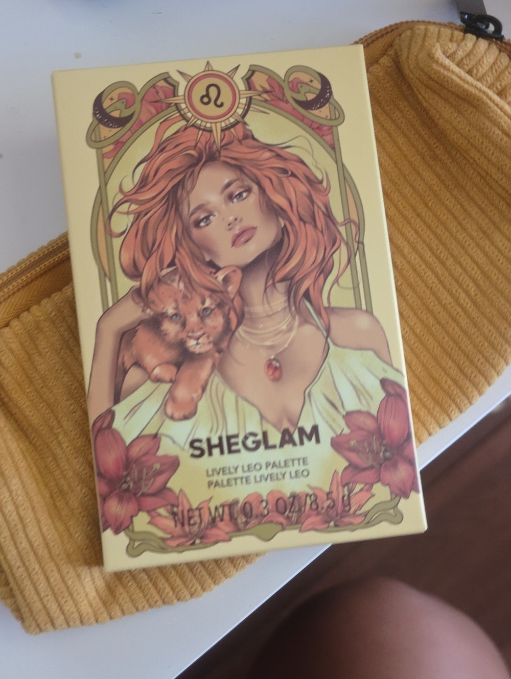 Sheglam Leo Zodiac Theme Eyeshadow palette- With Makeup Bag Included